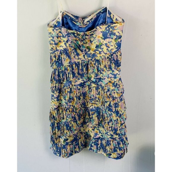 Miss Shop Womens La De Da Vintage Y2K Layered Frill Dress Pastel Size 8 - Picture 2 of 8